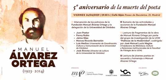 Homenaje a Manuel Álvarez Ortega